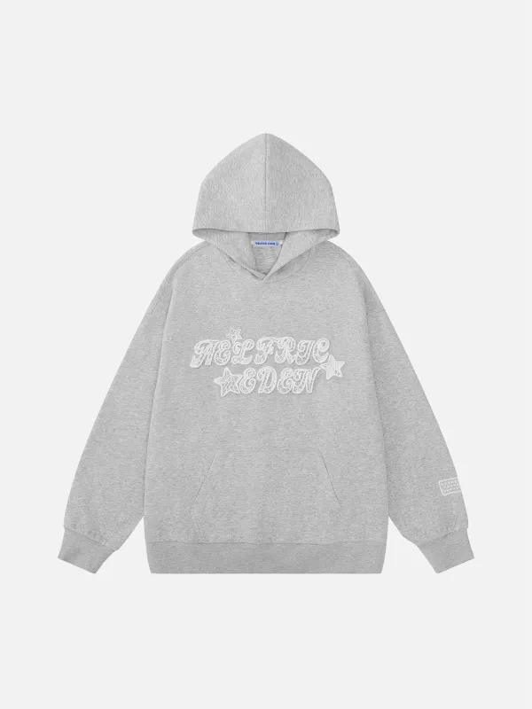 Aelfric Eden Star Foam Graphic Pullover Hoodie sold by Aelfric Eden