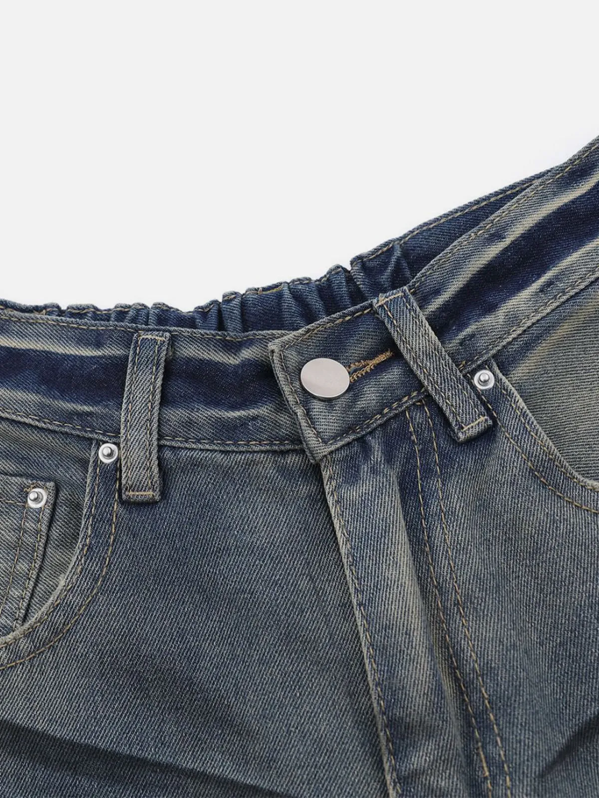 Aelfric Eden Washed Graphic Bootcut Jeans sold by Aelfric Eden product image thumbnail 3