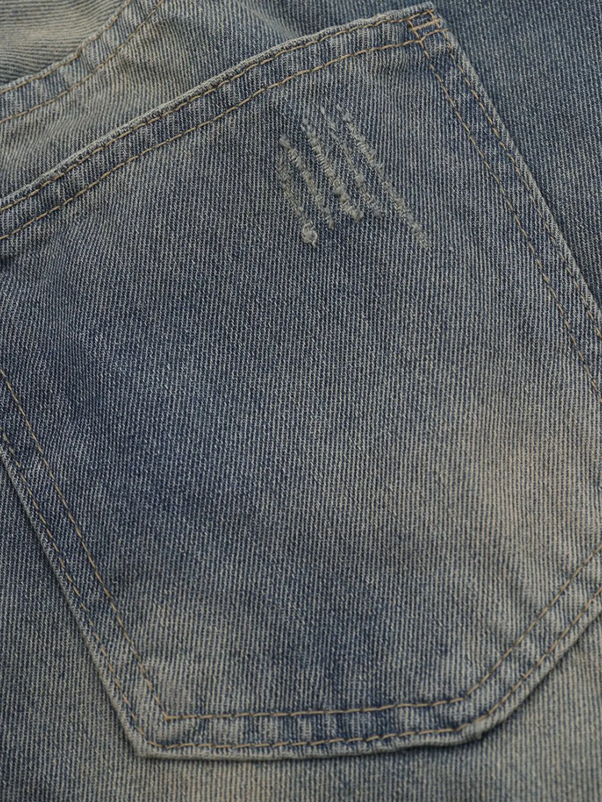 Aelfric Eden Washed Graphic Bootcut Jeans sold by Aelfric Eden product image thumbnail 5