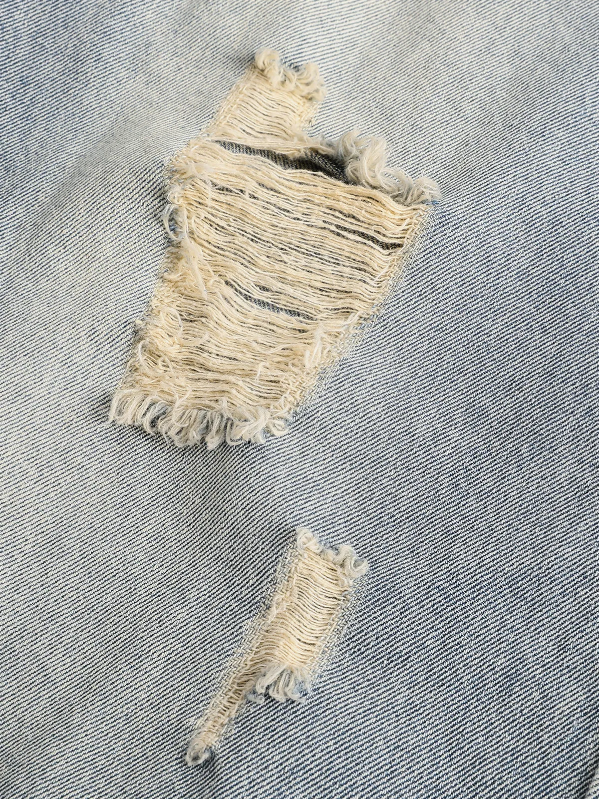 Aelfric Eden Distressed Baggy Longline Jorts sold by Aelfric Eden product image thumbnail 5