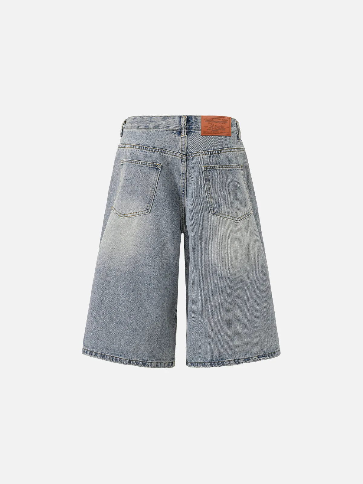 Aelfric Eden Distressed Baggy Longline Jorts sold by Aelfric Eden product image thumbnail 3