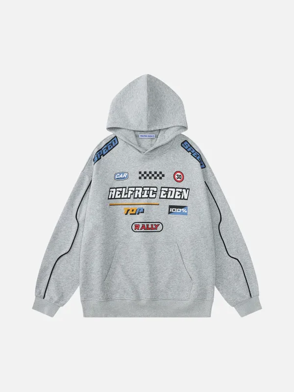 Aelfric Eden Racing Graphic Pullover Hoodie sold by Aelfric Eden