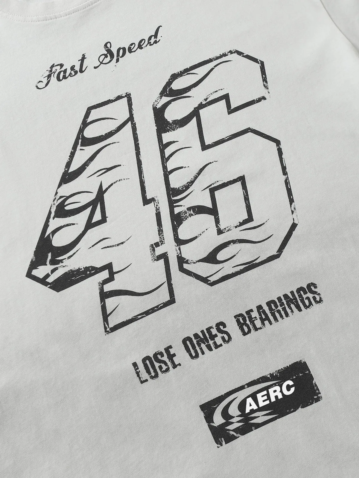 Aelfric Eden Flame Number Print Tee sold by Aelfric Eden product image thumbnail 3