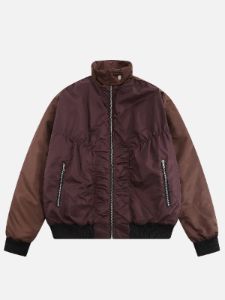 Aelfric Eden Color Block Wrinkle Winter Coat sold by Aelfric Eden