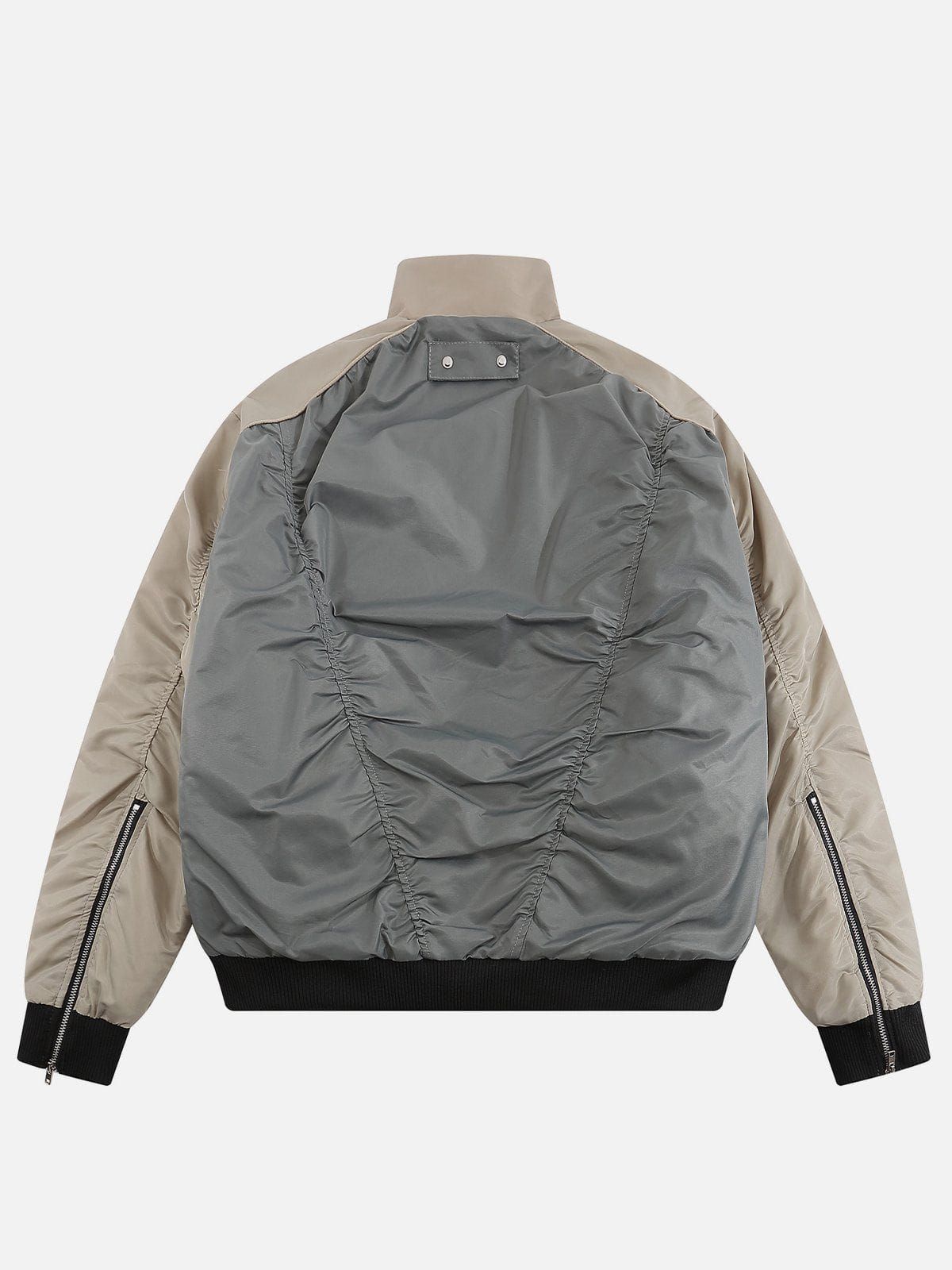 Aelfric Eden Color Block Wrinkle Winter Coat sold by Aelfric Eden product image thumbnail 3