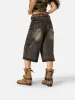Aelfric Eden Vintage Washed Longline Jorts sold by Aelfric Eden