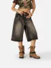 Aelfric Eden Vintage Washed Longline Jorts sold by Aelfric Eden