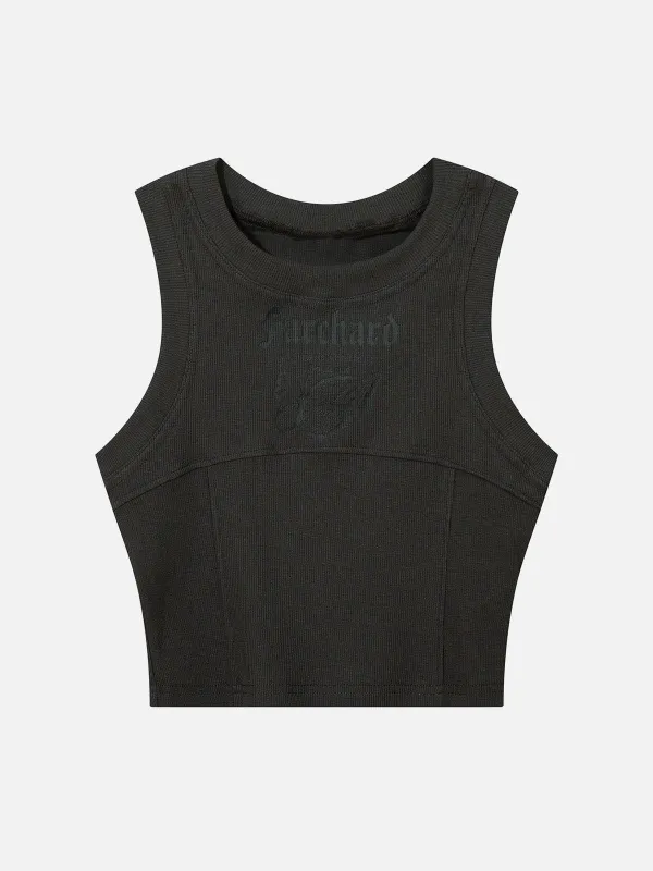 Aelfric Eden Butterfly Print Knitting Tank Top sold by Aelfric Eden