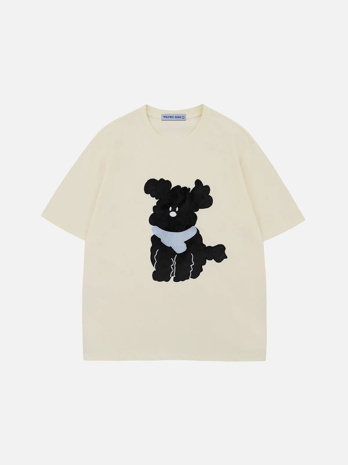 Aelfric Eden Puppy Applique Embroidery Tee sold by Aelfric Eden product image thumbnail 2