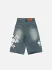 Aelfric Eden Flower Print Longline Jorts sold by Aelfric Eden
