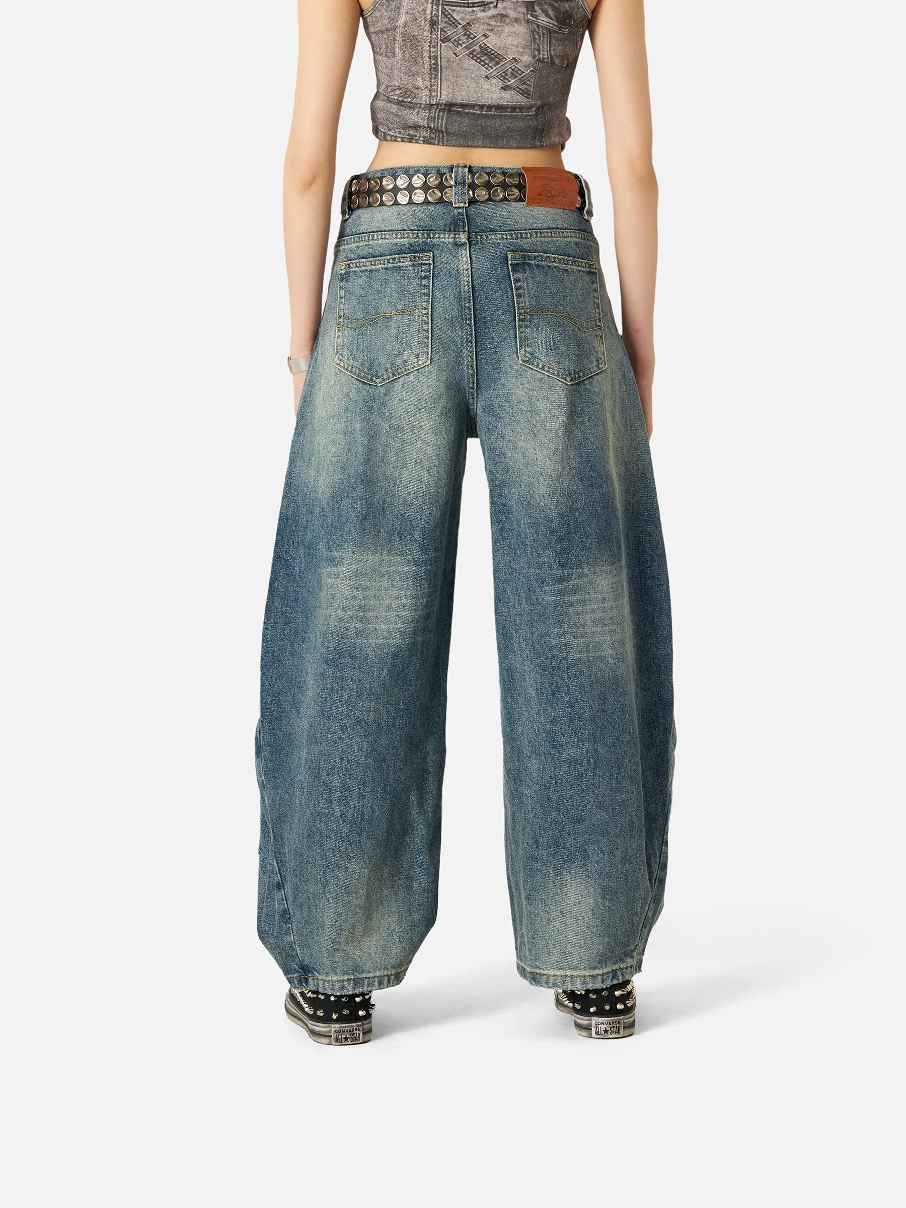 Ripped Baggy Jeans sold by Aelfric Eden product image thumbnail 5