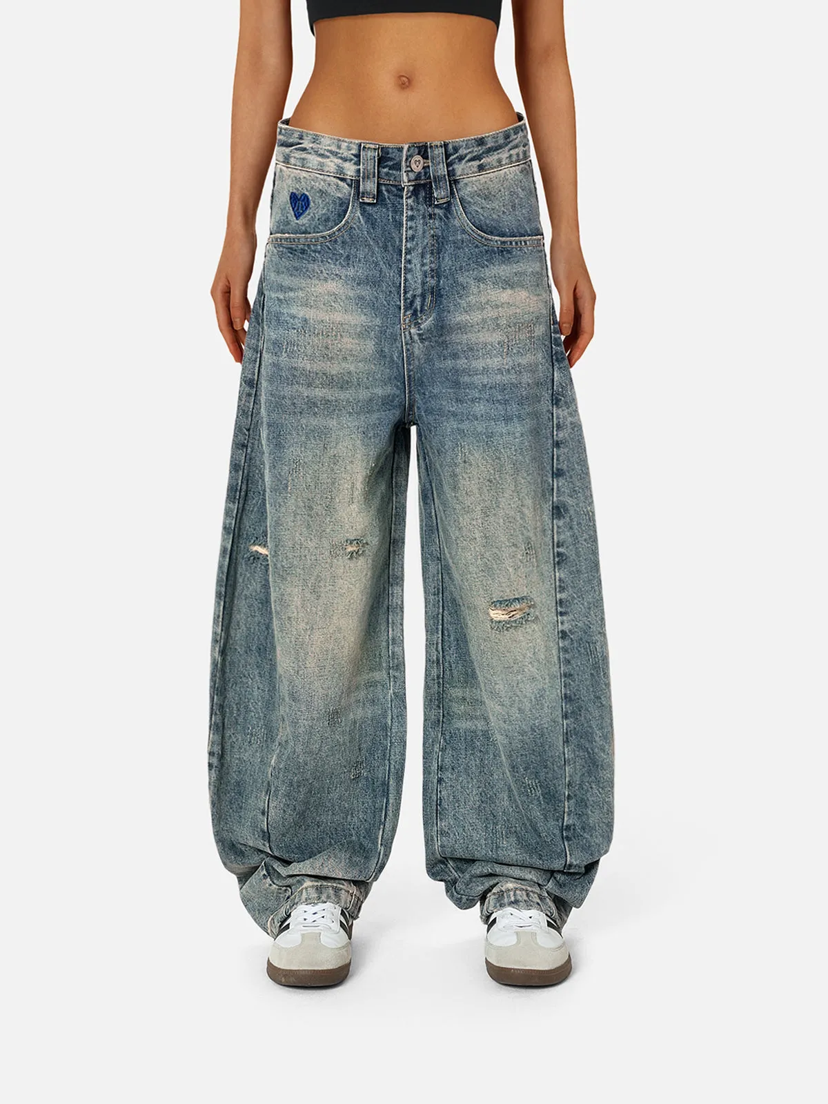 Ripped Baggy Jeans sold by Aelfric Eden