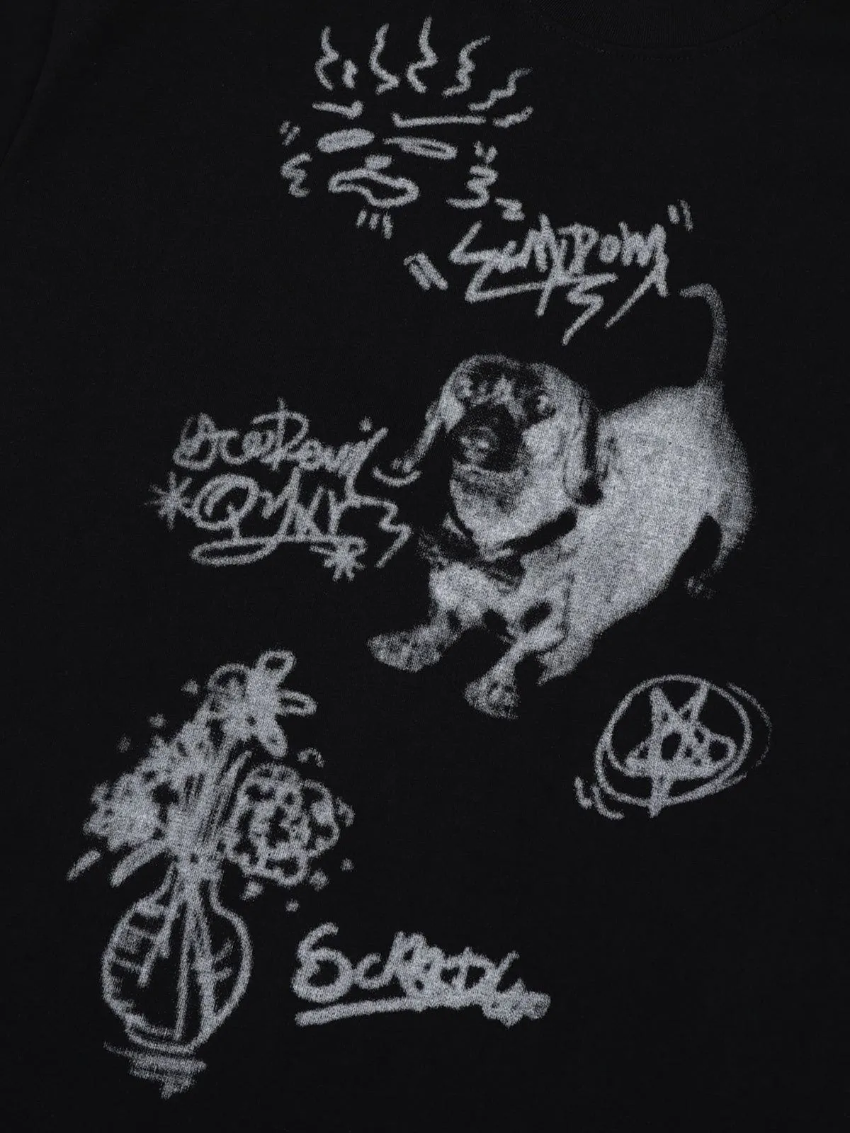 Aelfric Eden Graffiti Dog Tee sold by Aelfric Eden product image thumbnail 4
