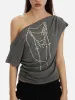 Aelfric Eden Hotfix Rhinestone Tee sold by Aelfric Eden