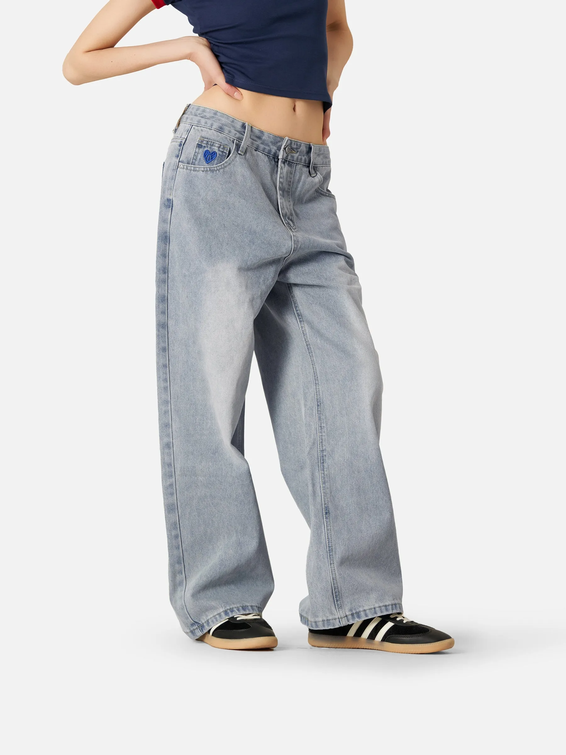 Basic Baggy Jeans sold by Aelfric Eden product image thumbnail 4