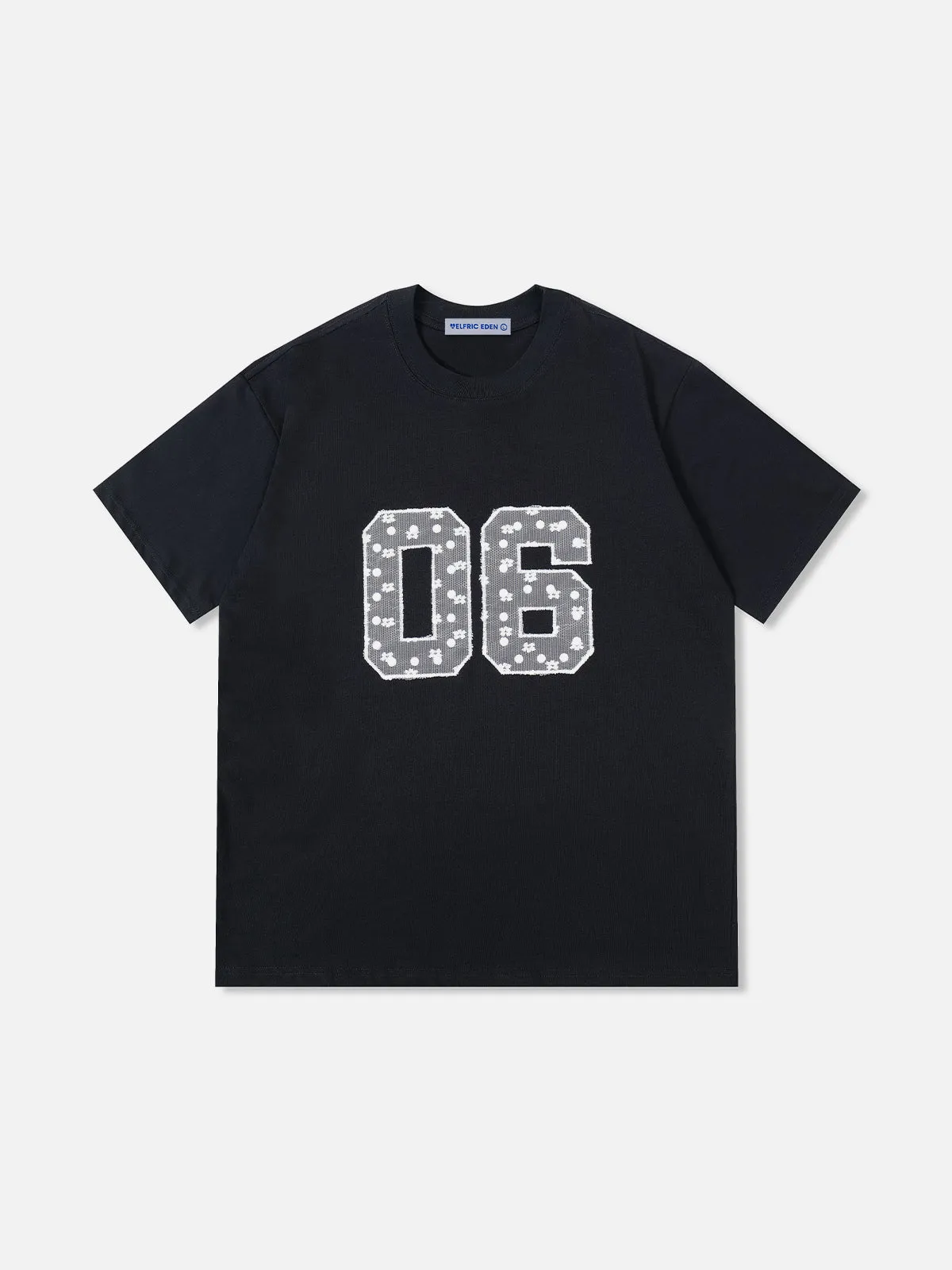 Aelfric Eden Lace Number Embroidery Tee sold by Aelfric Eden product image thumbnail 2