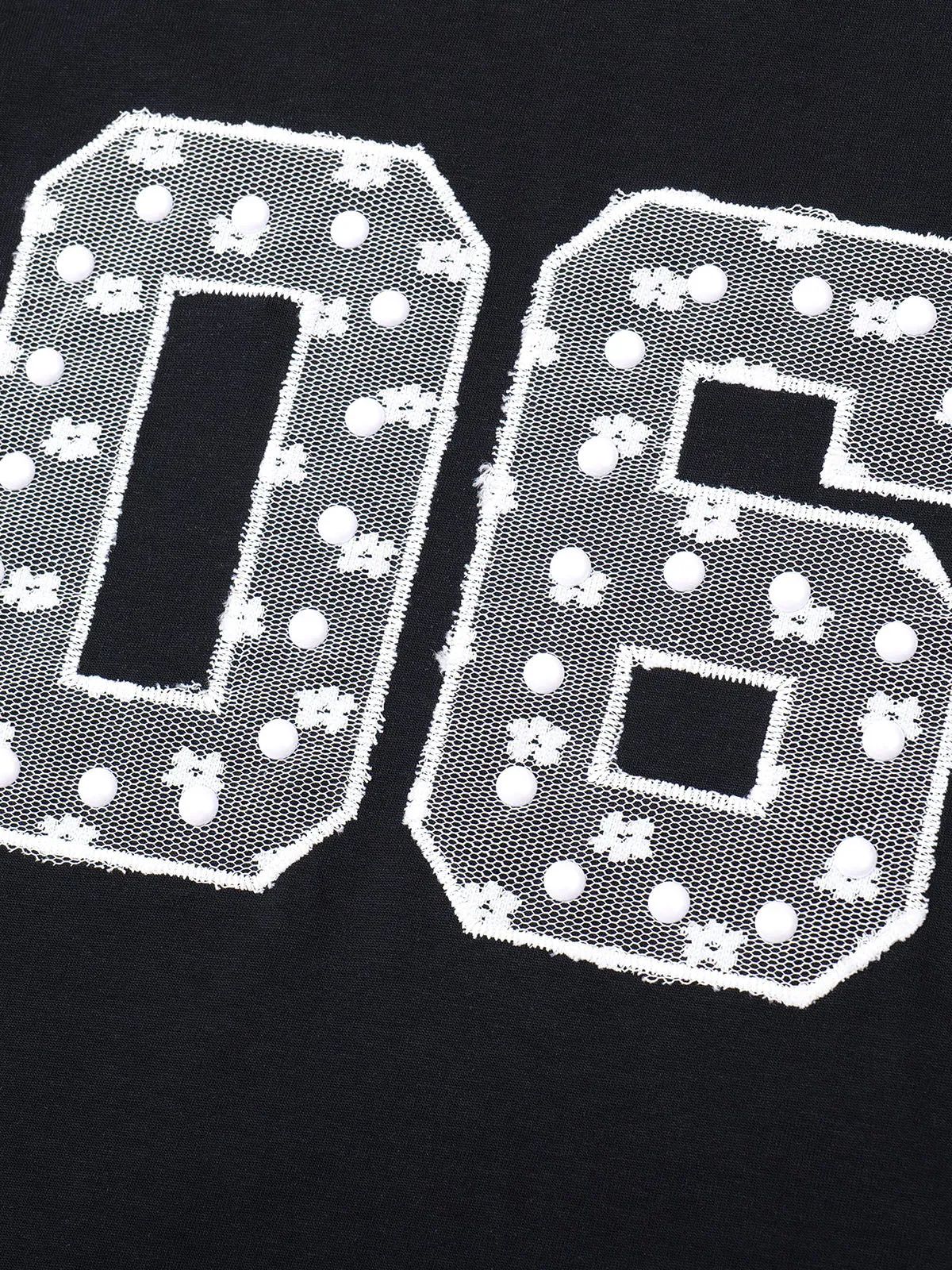 Aelfric Eden Lace Number Embroidery Tee sold by Aelfric Eden product image thumbnail 5