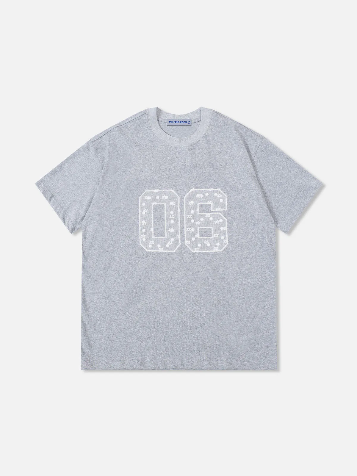 Aelfric Eden Lace Number Embroidery Tee sold by Aelfric Eden