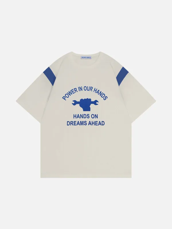 Aelfric Eden Cotton Color Blocking Tee sold by Aelfric Eden