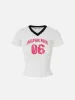 Aelfric Eden Number Print Wrinkle Tee sold by Aelfric Eden