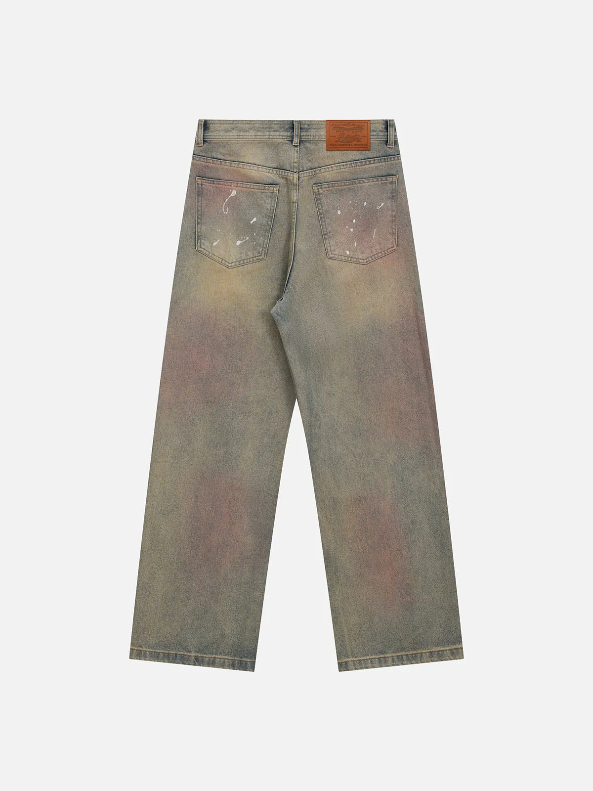 Aelfric Eden Dirt Color Splash-Ink Jeans sold by Aelfric Eden product image thumbnail 2