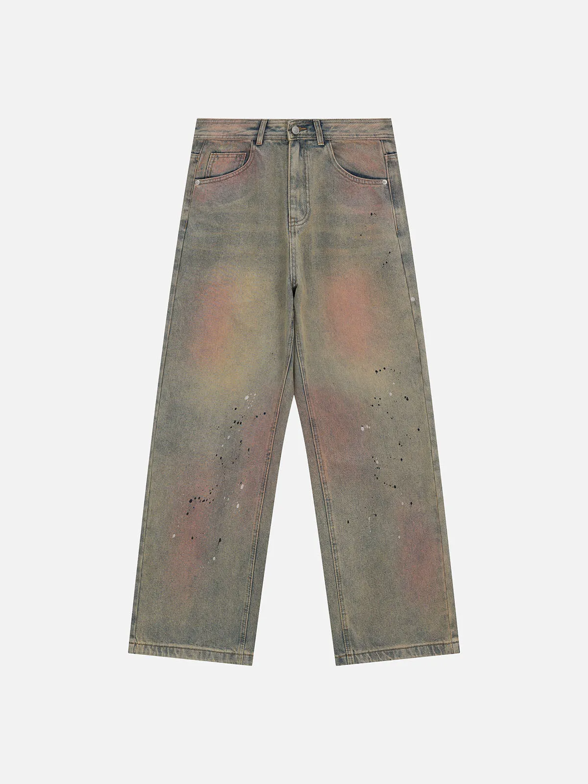 Aelfric Eden Dirt Color Splash-Ink Jeans sold by Aelfric Eden