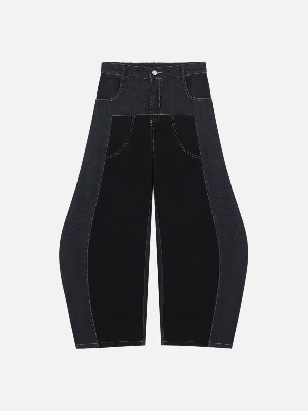 Aelfric Eden Corduroy Patchwork Super Baggy Barrel Jeans sold by Aelfric Eden