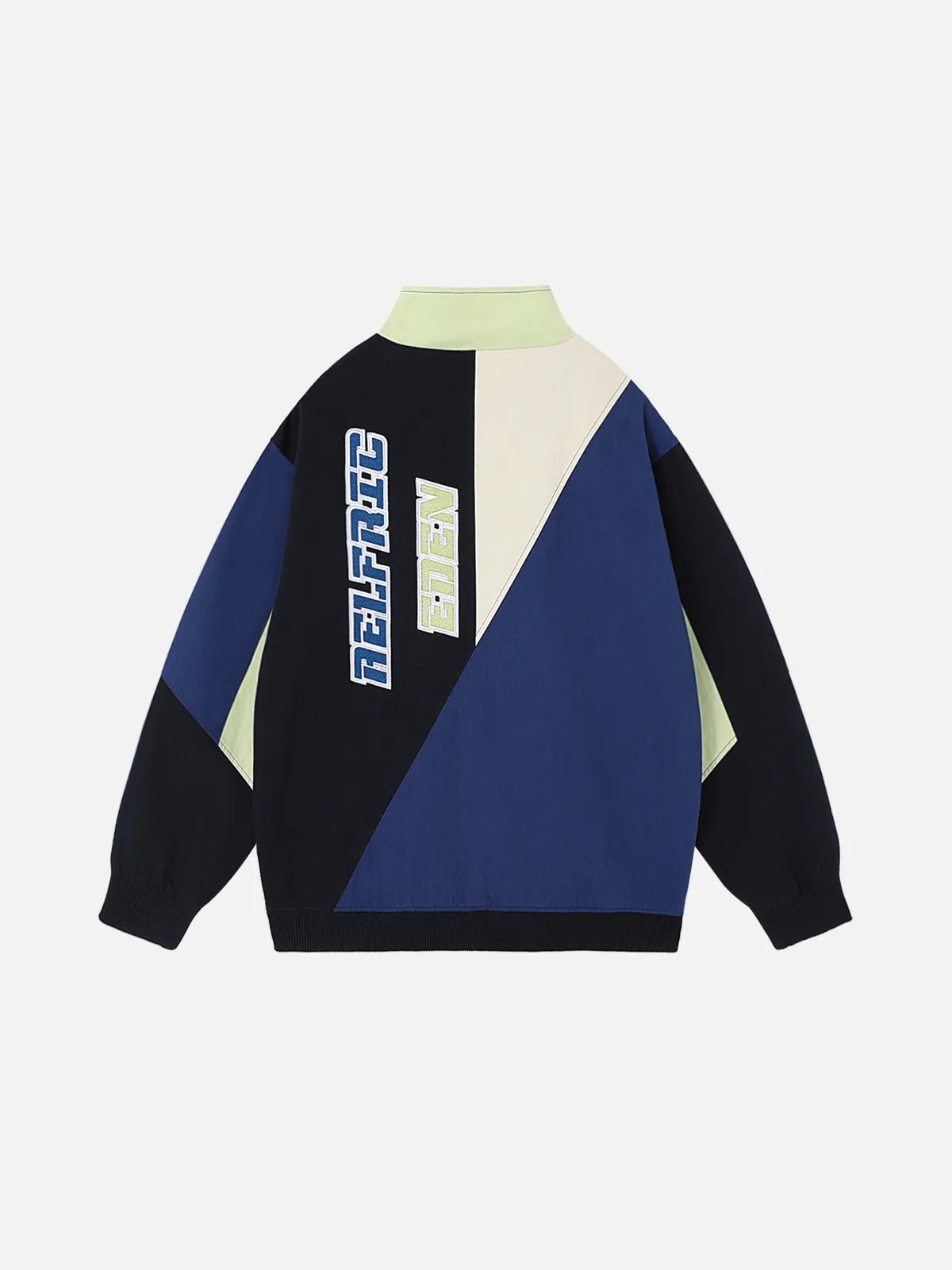 Aelfric Eden Multi Color Patchwork Jacket sold by Aelfric Eden product image thumbnail 2