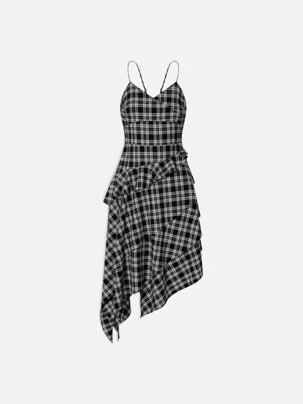 Aelfric Eden Asymmetrical Plaid Dresses sold by Aelfric Eden