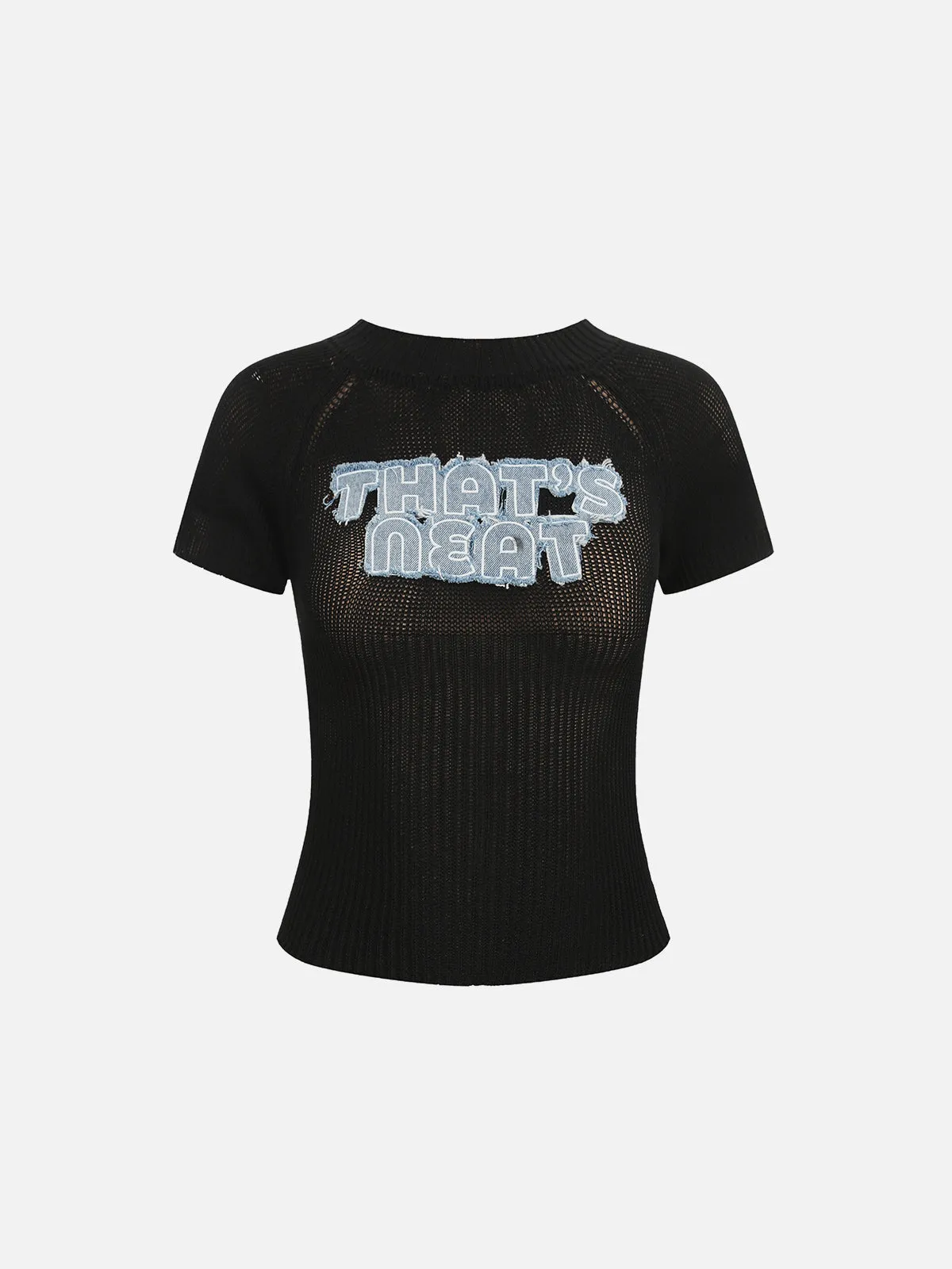 Aelfric Eden Applique Soft Knit Tee sold by Aelfric Eden product image thumbnail 2