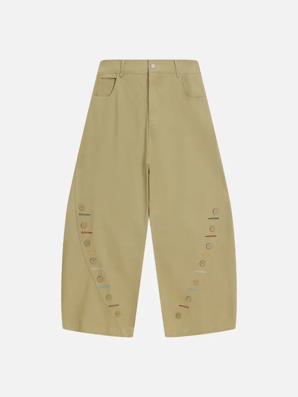 Aelfric Eden Button Baaggy Barrel Pants sold by Aelfric Eden