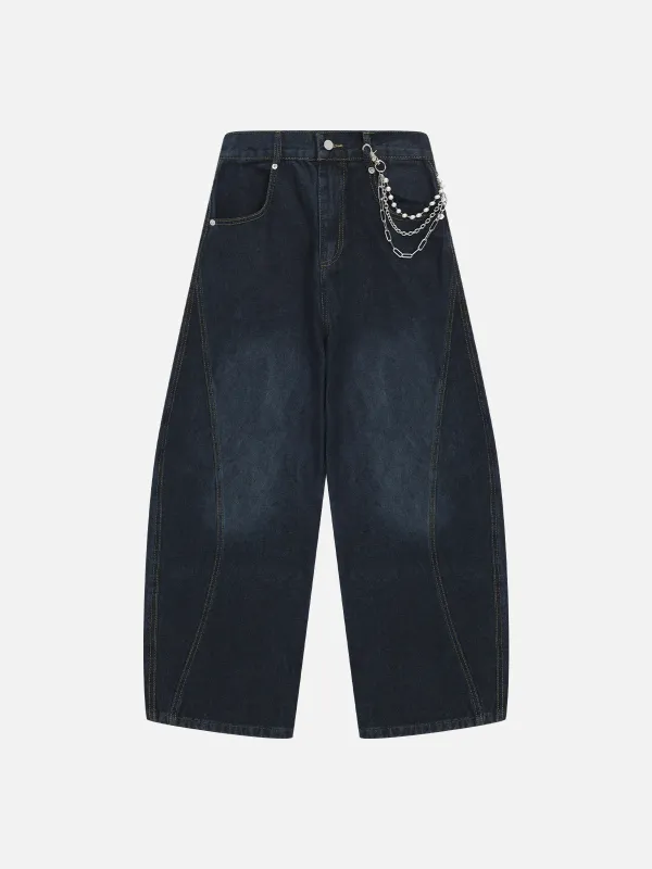 Aelfric Eden Pearl Super Baggy Barrel Jeans sold by Aelfric Eden