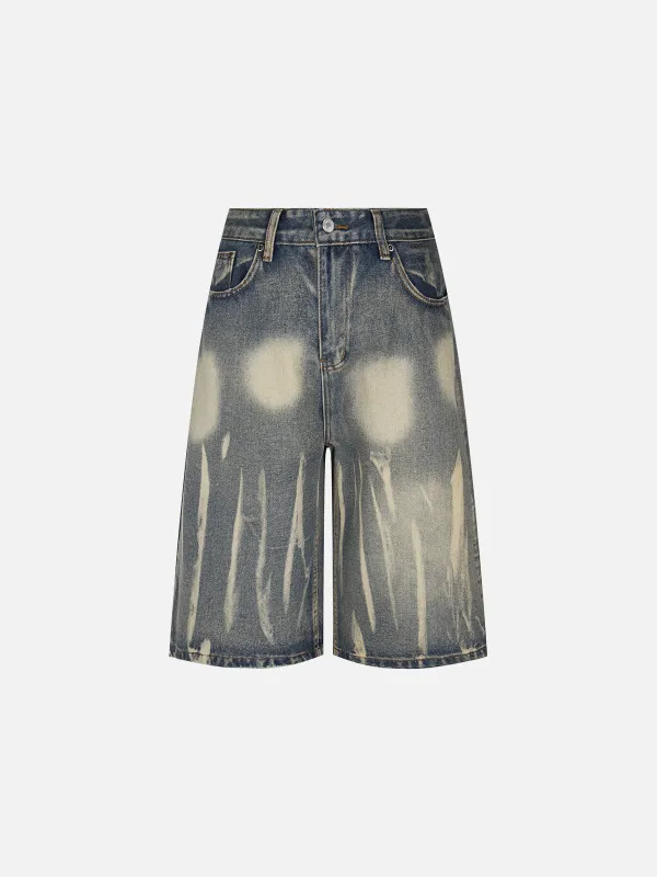 Aelfric Eden Washed Graphic Longline Jorts sold by Aelfric Eden