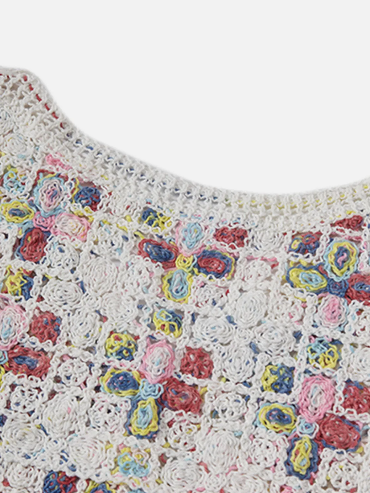 Aelfric Eden Colorful Crochet Tank Top sold by Aelfric Eden product image thumbnail 4