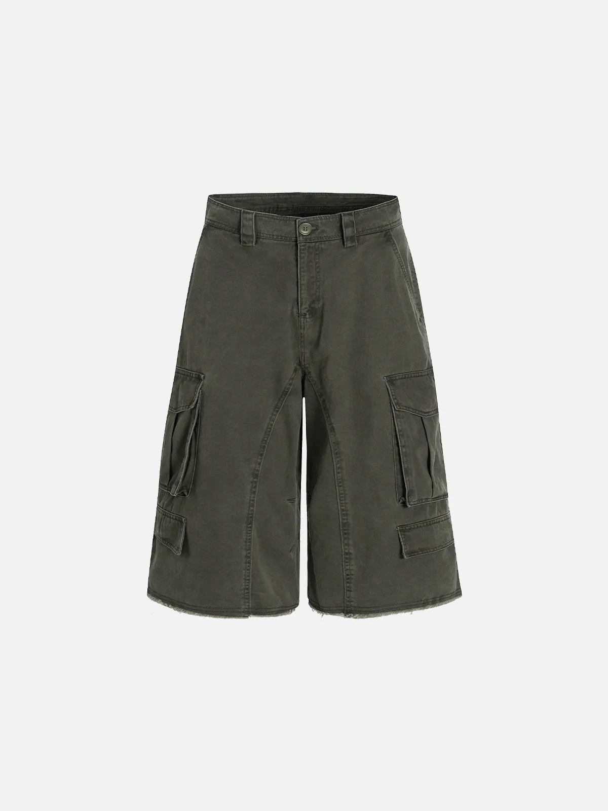 Aelfric Eden Multi-Pocket Longline Cargo Shorts sold by Aelfric Eden product image thumbnail 3