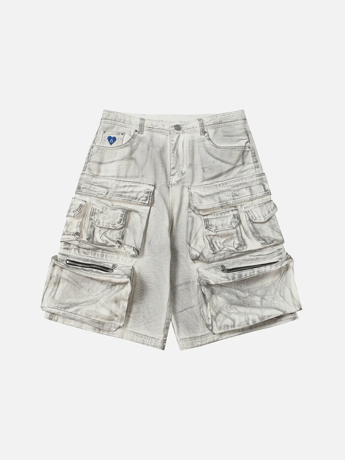 Aelfric Eden Dirty-Dyed Multi Pocket Jorts sold by Aelfric Eden