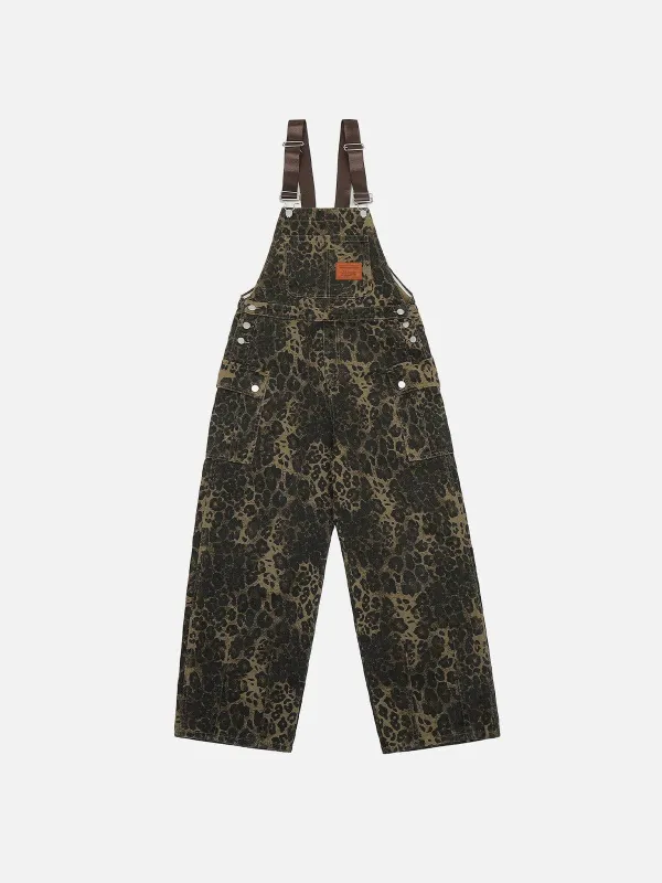Aelfric Eden Leopard Print Overalls sold by Aelfric Eden