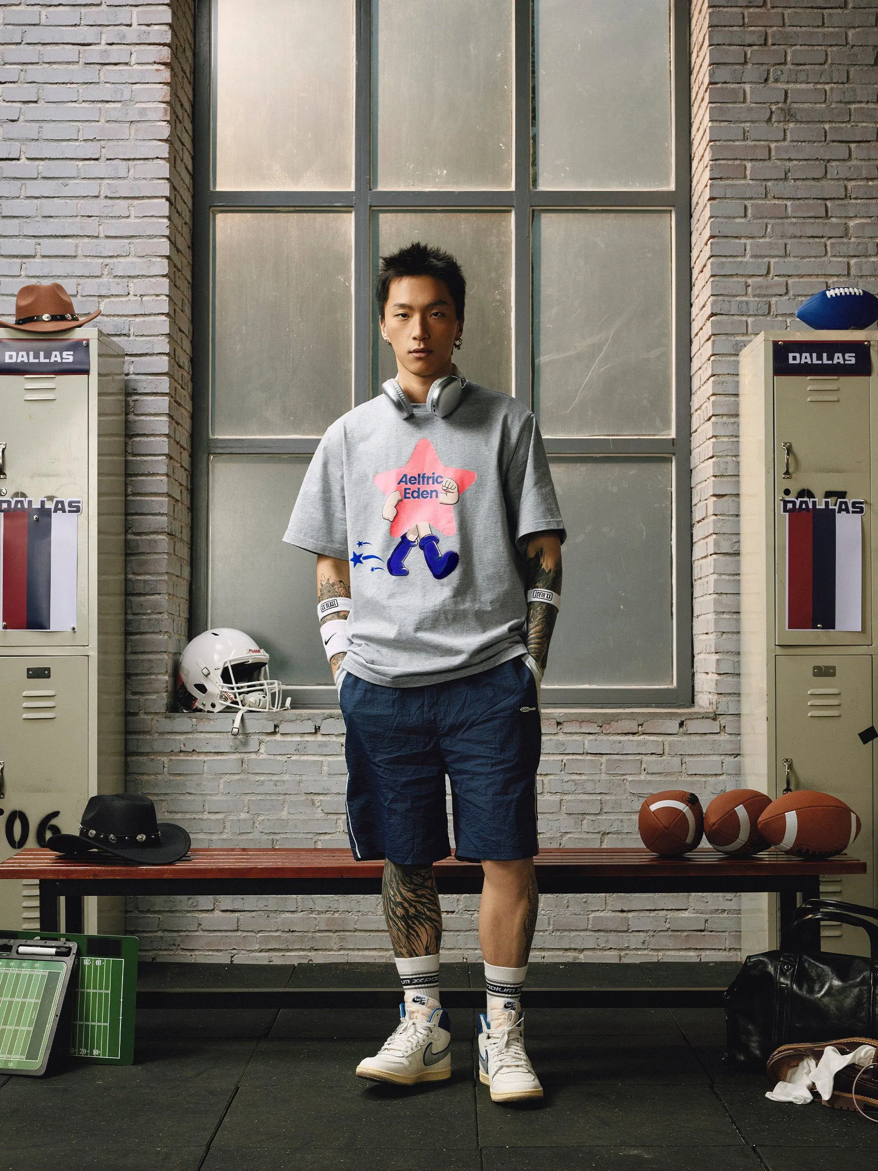 Aelfric Eden Foam Printing Eden Star Tee sold by Aelfric Eden product image thumbnail 3