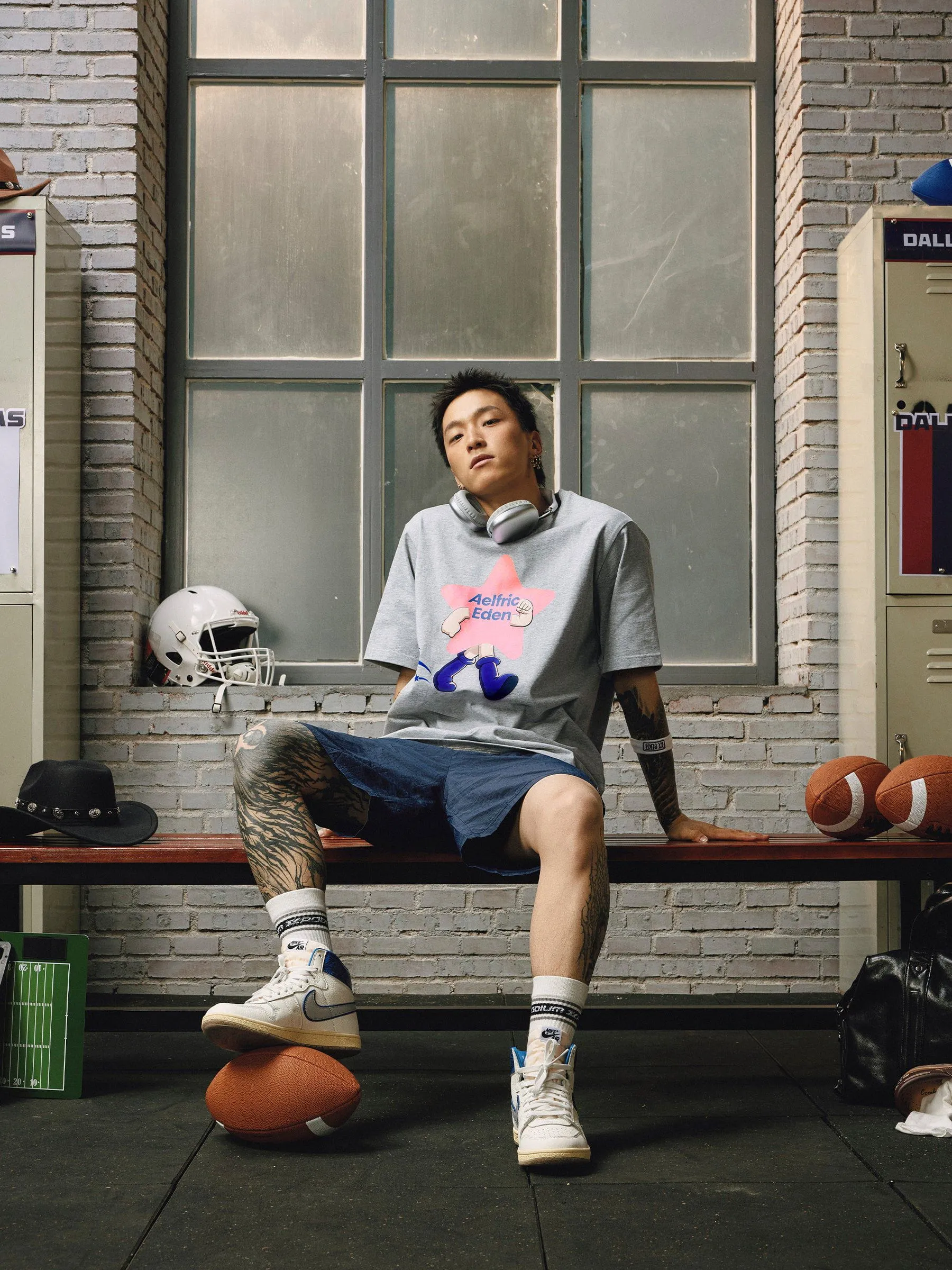 Aelfric Eden Foam Printing Eden Star Tee sold by Aelfric Eden product image thumbnail 4