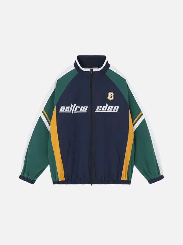 Aelfric Eden Vintage Color Blocking Jacket made by Aelfric Eden