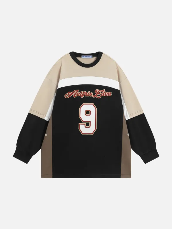 Aelfric Eden Deconstructive Patchwork Long Sleeve Tee sold by Aelfric Eden