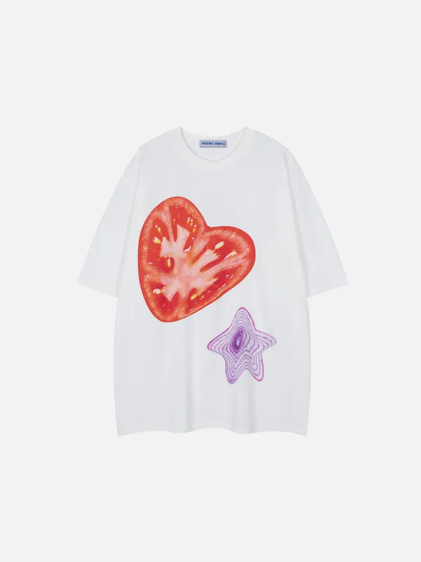 Aelfric Eden Heart Star Graphic Tee sold by Aelfric Eden