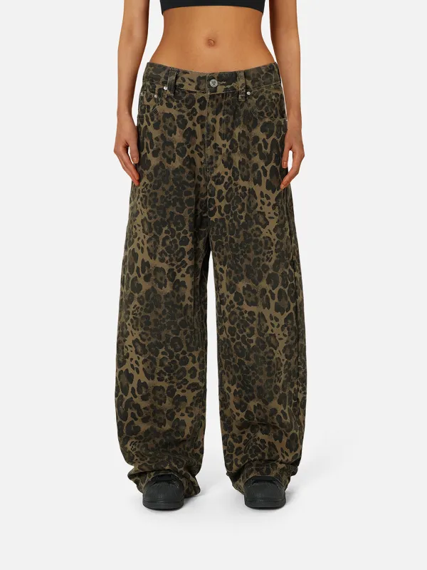 Aelfric Eden Leopard Print Jeans sold by Aelfric Eden