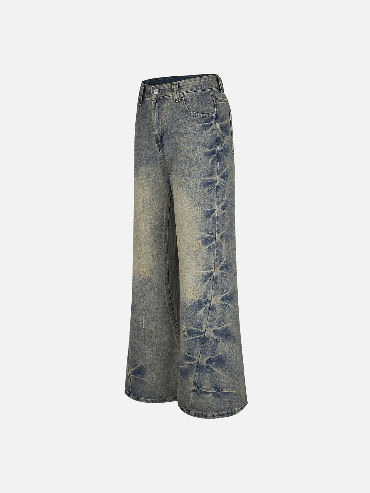 Aelfric Eden Washed Texture Flare Jeans sold by Aelfric Eden product image thumbnail 3