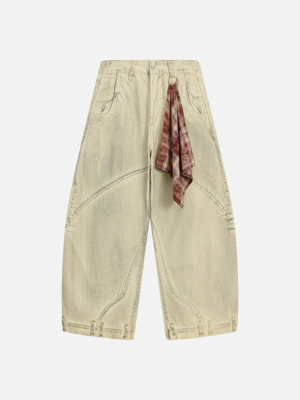Aelfric Eden Reverse Super Baggy Barrel Jeans sold by Aelfric Eden