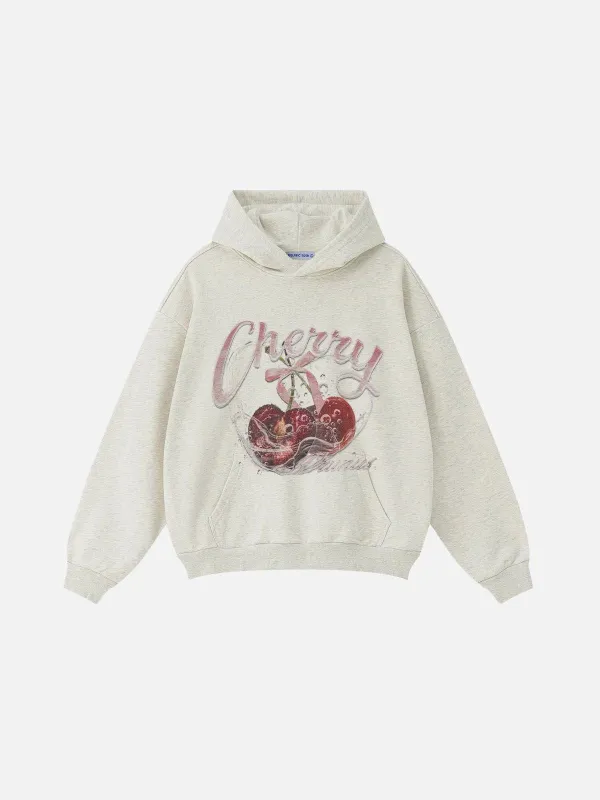 Aelfric Eden Cherry Print Hoodie sold by Aelfric Eden
