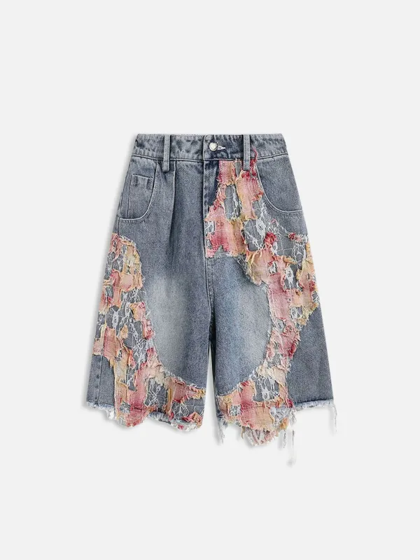 Aelfric Eden Heavy Craftsmanship Lace Jorts sold by Aelfric Eden
