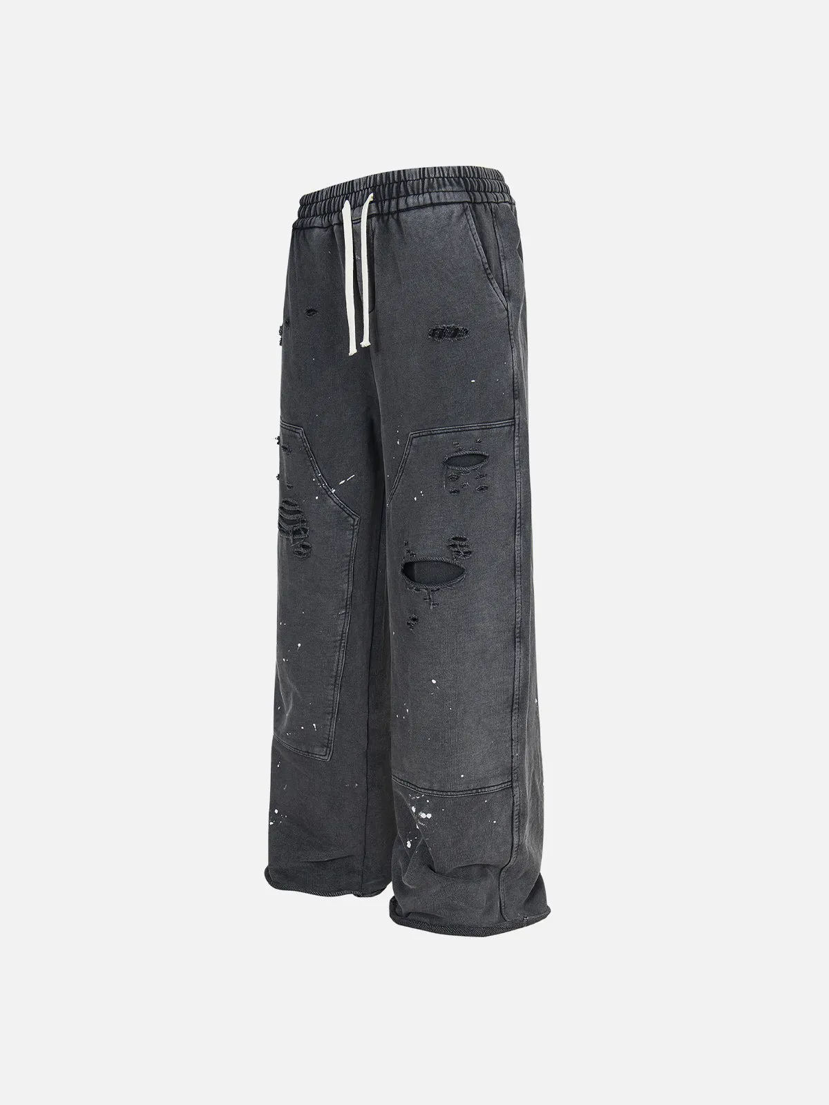 Aelfric Eden Splash-Ink Washed Baggy Sweatpants sold by Aelfric Eden product image thumbnail 3