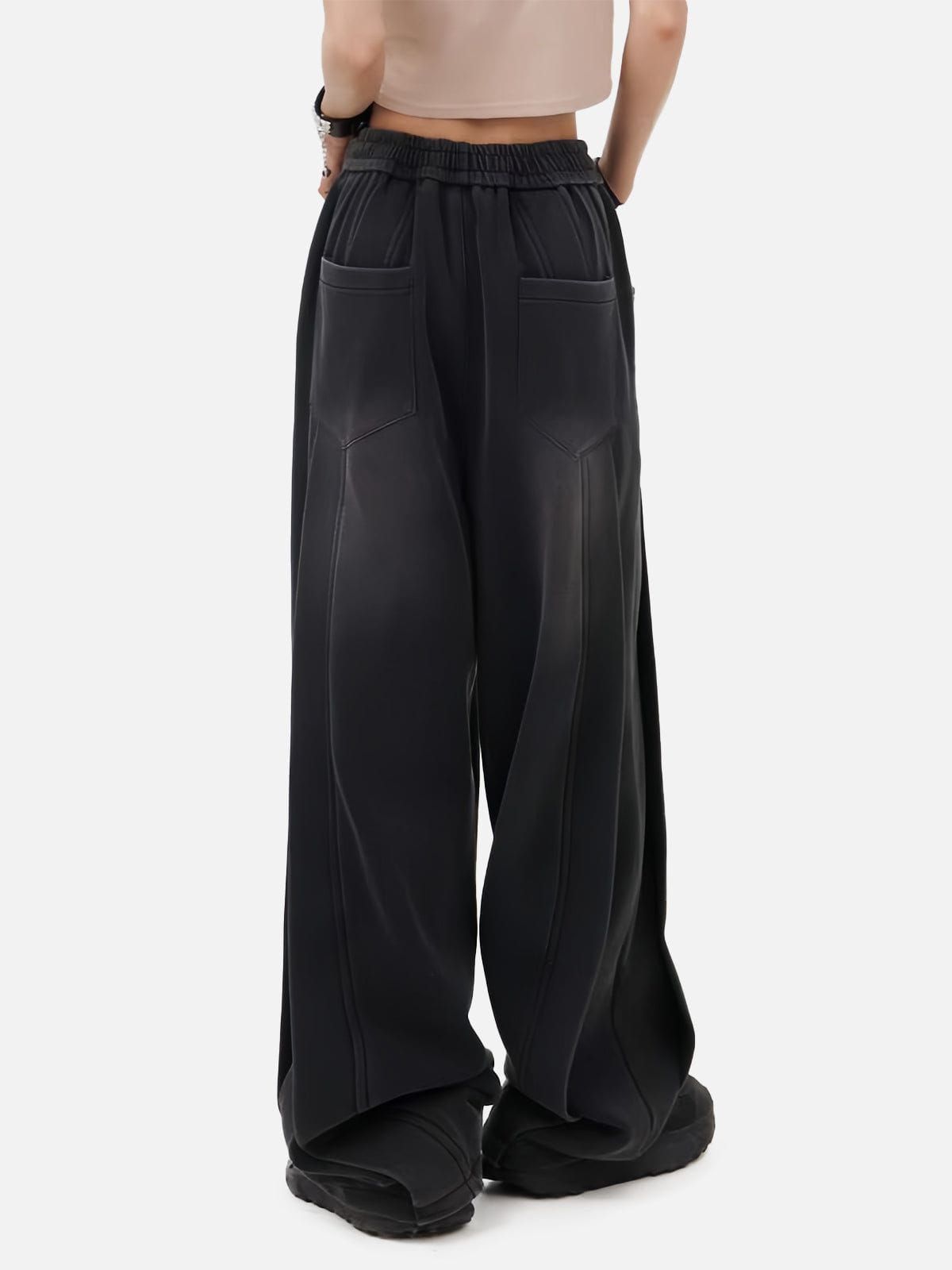 Aelfric Eden Segmentation Patchwork Washed Sweatpants sold by Aelfric Eden product image thumbnail 4