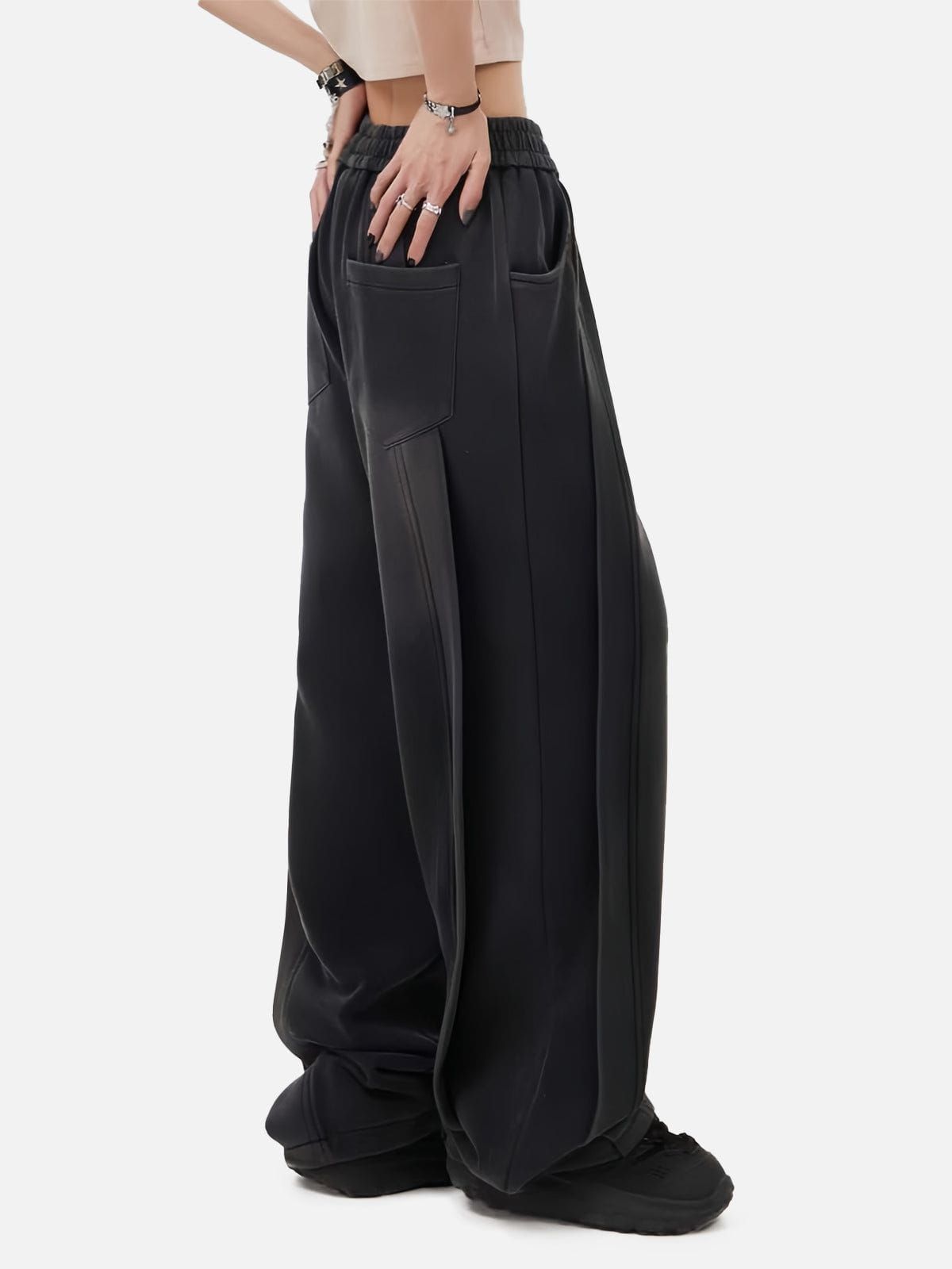 Aelfric Eden Segmentation Patchwork Washed Sweatpants sold by Aelfric Eden product image thumbnail 3